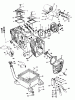 Toro 30555 (200) - 52" Side Discharge Mower, Groundsmaster 200 Series, 1988 (8000001-8999999) Ersatzteile ENGINE ONAN MODEL NO. B48G-GA020 TYPE NO. 4348G CYLINDER BLOCK AND OIL SYSTEM