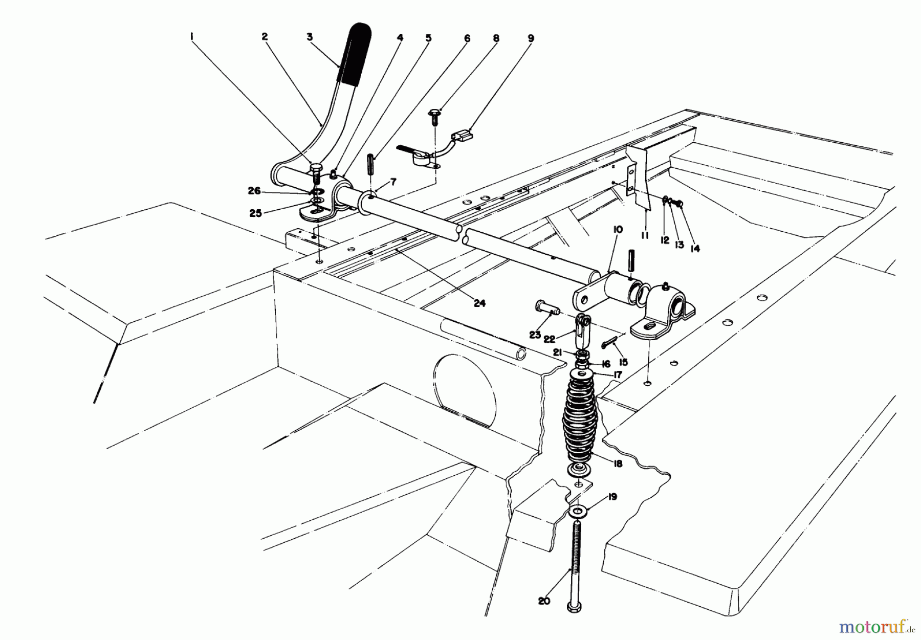 Toro Neu Mowers, Deck Assembly Only 30555 (200) - Toro 52