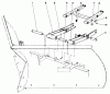 Toro 30555 (200) - 52" Side Discharge Mower, Groundsmaster 200 Series, 1988 (8000001-8999999) Ersatzteile V-PLOW INSTALLATION KIT MODEL NO. 30755 (OPTIONAL)