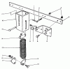 Toro 30555 (200) - 52" Side Discharge Mower, Groundsmaster 200 Series, 1989 (SN 90001-99999) Ersatzteile 62" COUNTER BALANCE KIT MODEL NO. 30713