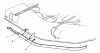 Toro 30555 (200) - 52" Side Discharge Mower, Groundsmaster 200 Series, 1989 (SN 90001-99999) Ersatzteile BAFFLE KIT MODEL NO. 68-7210 (FOR CUTTING UNIT MODEL 30555)