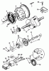 Toro 30555 (200) - 52" Side Discharge Mower, Groundsmaster 200 Series, 1989 (SN 90001-99999) Ersatzteile BLOWER, CRANKSHAFT, CAMSHAFT-ENGINE, ONAN MODEL NO. P220G, TYPE NO. 1/10808C
