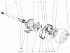 Toro 30555 (200) - 52" Side Discharge Mower, Groundsmaster 200 Series, 1989 (SN 90001-99999) Ersatzteile BRAKE ASSEMBLY