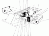 Toro 30555 (200) - 52" Side Discharge Mower, Groundsmaster 200 Series, 1989 (SN 90001-99999) Ersatzteile ENGINE SHIELD KIT MODEL NO. 30563