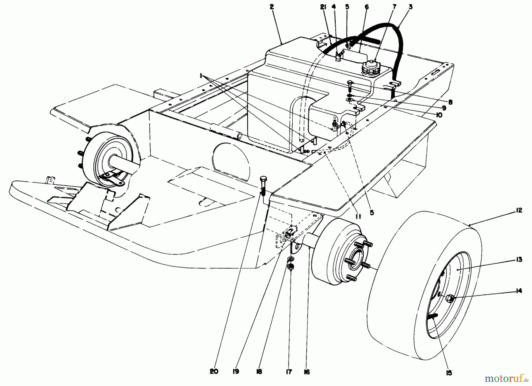  Toro Neu Mowers, Deck Assembly Only 30575 - Toro 72