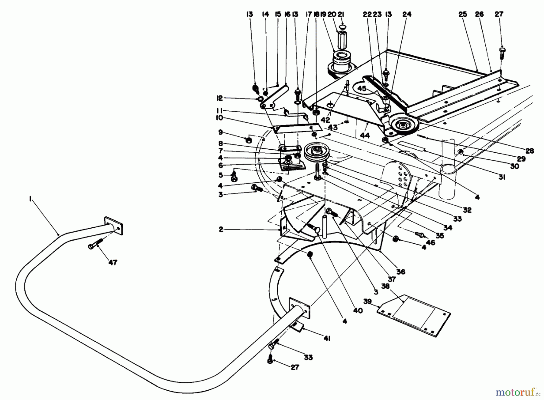  Toro Neu Mowers, Deck Assembly Only 30575 - Toro 72
