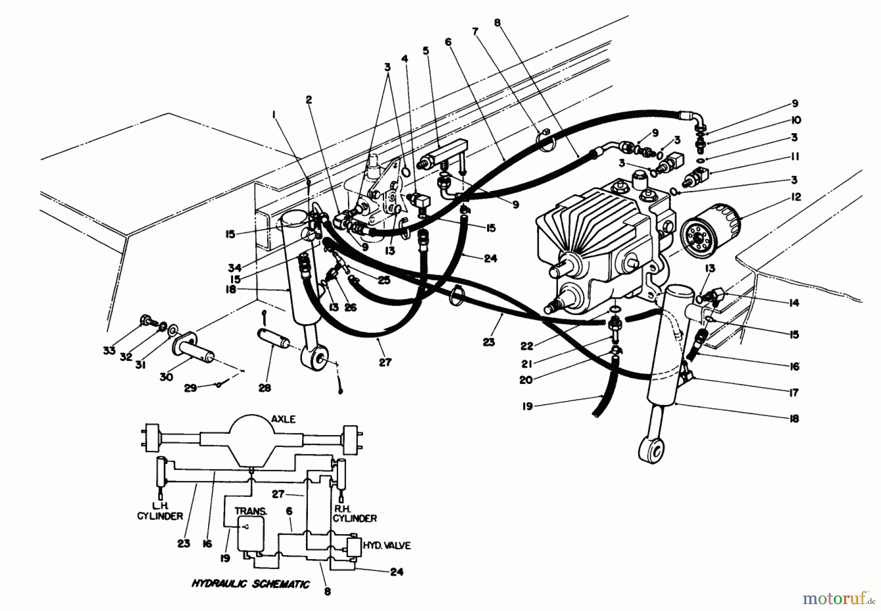  Toro Neu Mowers, Deck Assembly Only 30575 - Toro 72