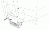 Toro 30555 (200) - 52" Side Discharge Mower, Groundsmaster 200 Series, 1989 (SN 90001-99999) Ersatzteile REAR WEIGHT