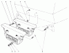 Toro 30555 (200) - 52" Side Discharge Mower, Groundsmaster 200 Series, 1989 (SN 90001-99999) Ersatzteile REAR WEIGHT KIT NO. 24-5780 (OPTIONAL)