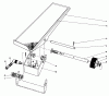 Toro 30555 (200) - 52" Side Discharge Mower, Groundsmaster 200 Series, 1989 (SN 90001-99999) Ersatzteile TRACTION PEDAL ASSEMBLY