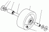 Toro 30575 - 72" Side Discharge Mower, 1993 (390001-399999) Ersatzteile PHENOLIC CASTER WHEEL NO. 27-1050 (OPTIONAL)