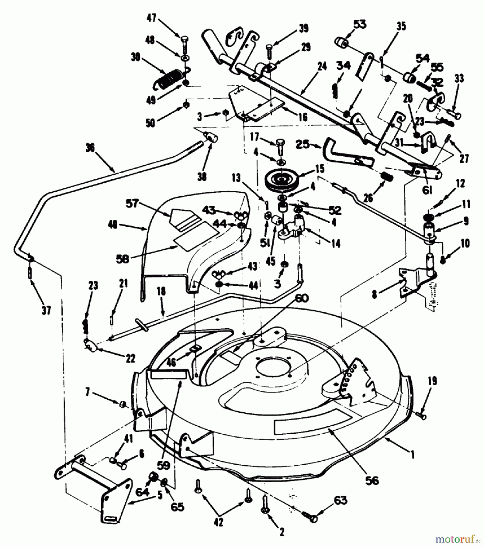  Toro Neu Mowers, Deck Assembly Only 35-30SL02 - Toro 30