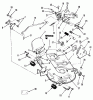 Toro 35-37SL02 - 37" Side Discharge Mower, 1991 Ersatzteile DECK ASSEMBLY