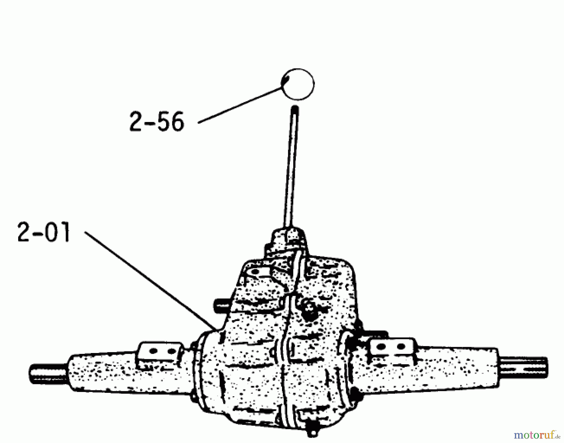  Toro Neu Mowers, Lawn & Garden Tractor Seite 1 2-4300 (A-90) - Toro A-90 Special Tractor, 1974 2.000 TRANSMISSION 3-SPEED (PLATE 2.1)