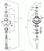 Toro 5-0900 - 60" Rear Mount Mower, 1974 Ersatzteile DRIVE SPINDLE