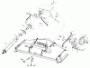 Toro 5-0900 - 60" Rear Mount Mower, 1974 Ersatzteile SUPPORT FRAMEPARTS LIST