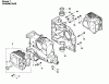 Toro 55660 - 44" Side Discharge Mower, 1990 Ersatzteile ENGINE KOHLER MODEL NO. MV16S-TYPE 56511 #3