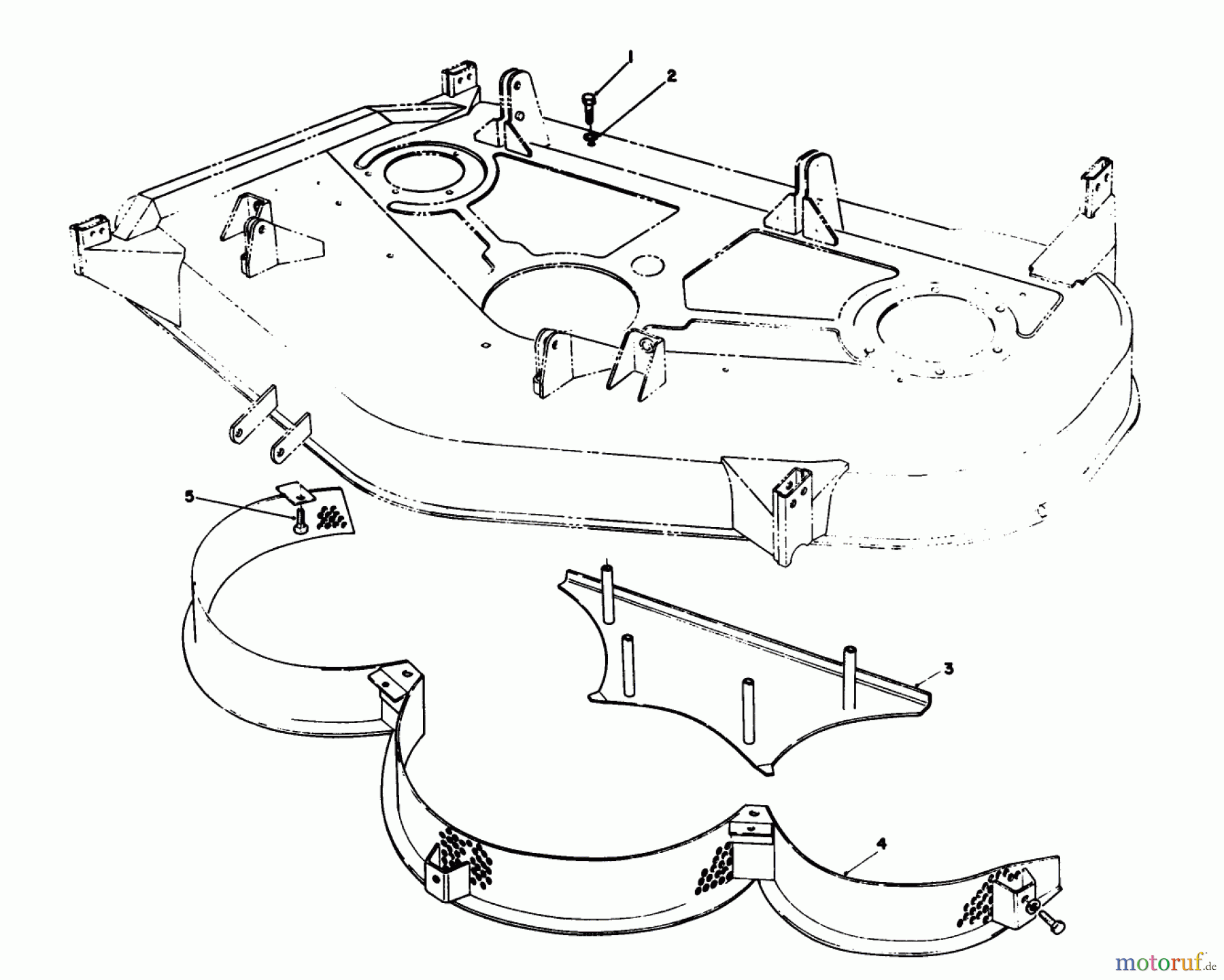 Toro Neu Mowers, Rear-Engine Rider 55620 - Toro HMR-1600, 1989 (9000001-9999999) MULCHER KIT MODEL NO. 30700 (OPTIONAL) (CUTTING UNIT MODEL NO. 55670)