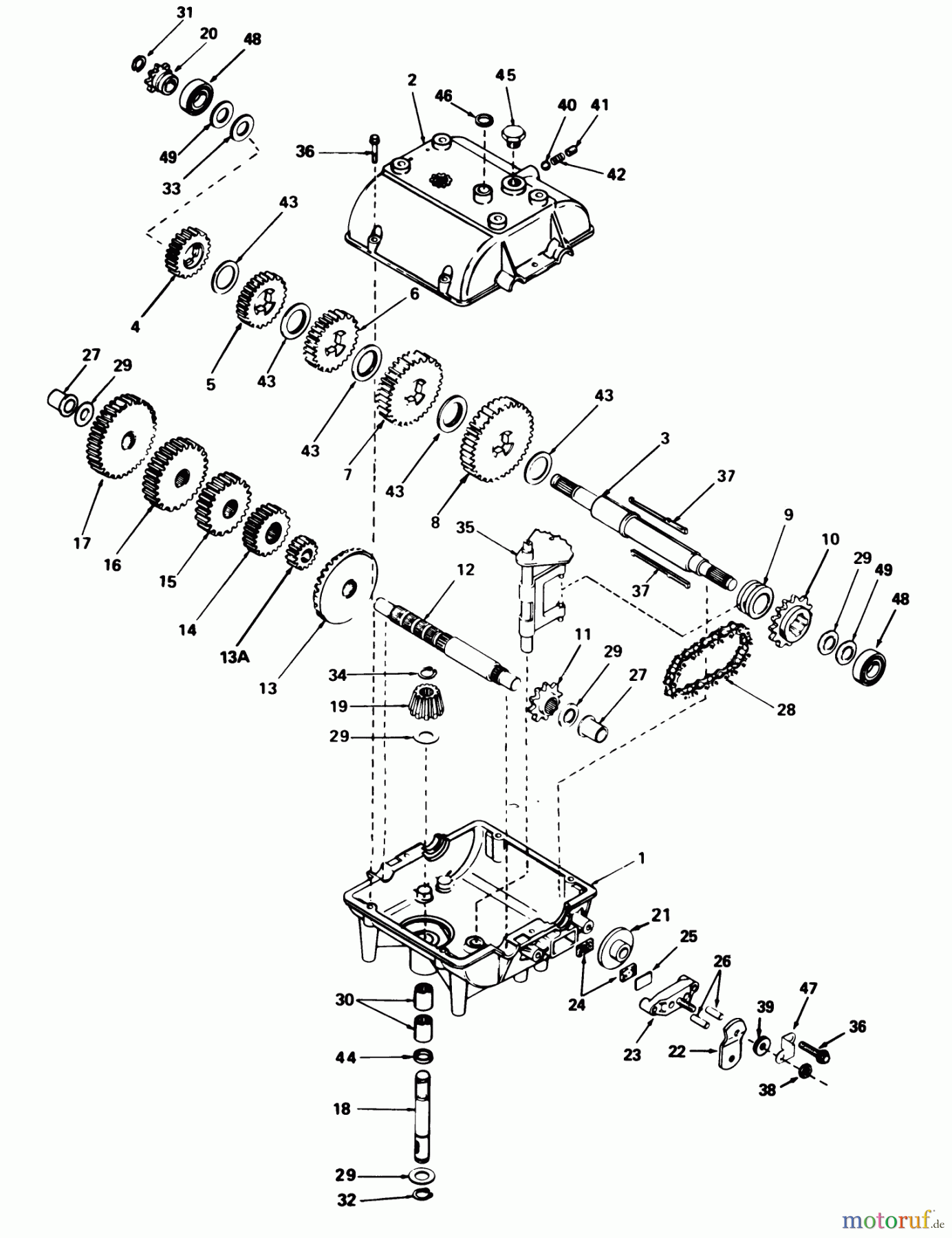 Toro Neu Mowers, Deck Assembly Only 55660 - Toro 44