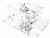 Toro 55660 - 44" Side Discharge Mower, 1990 Ersatzteile TRANSMISSION & CLUTCH ASSEMBLY