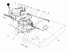 Toro 55660 - 44" Side Discharge Mower, 1990 Ersatzteile TRANSMISSION & SHIFT ASSEMBLY