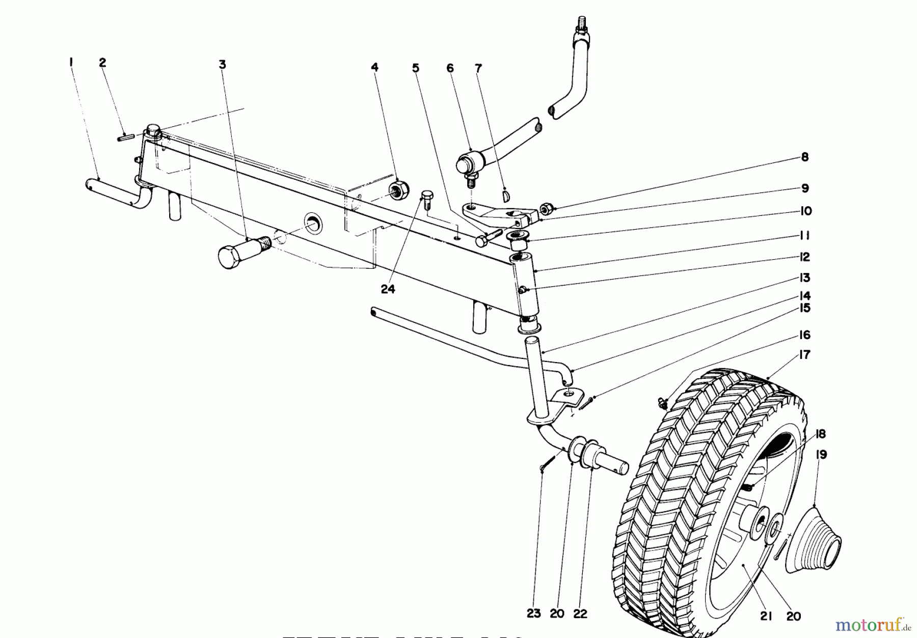 Toro Neu Mowers, Deck Assembly Only 57025 - Toro 25