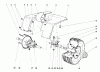 Toro 57025 - 25" Side Discharge Mower, 1972 (2000001-2999999) Ersatzteile REAR AXLE ASSEMBLY