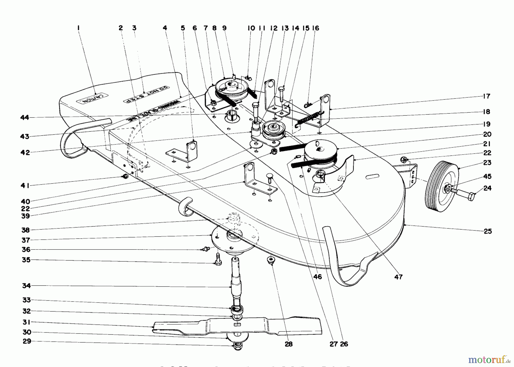 Toro Neu Mowers, Deck Assembly Only 57241 - Toro 32