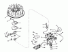 Toro 57241 - 32" Side Discharge Mower, 1973 (3000001-3999999) Ersatzteile MAGNETO NO. 610681A (ELECTRIC)