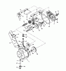 Toro 57241 - 32" Side Discharge Mower, 1973 (3000001-3999999) Ersatzteile MODEL 352 TRANSMISSION TECUMSEH