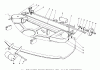 Toro 57358 - 44" Side Discharge Mower, 1986 (6000001-6999999) Ersatzteile 44" CUTTING DECK MODEL NO. 57358 #2