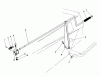 Toro 57358 - 44" Side Discharge Mower, 1986 (6000001-6999999) Ersatzteile CHUTE CONTROL ASSEMBLY 36" SNOWTHROWER ATTACHMENT MODEL NO. 59160 (OPTIONAL)
