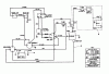 Toro 57358 - 44" Side Discharge Mower, 1986 (6000001-6999999) Ersatzteile ELECTRICAL DIAGRAM