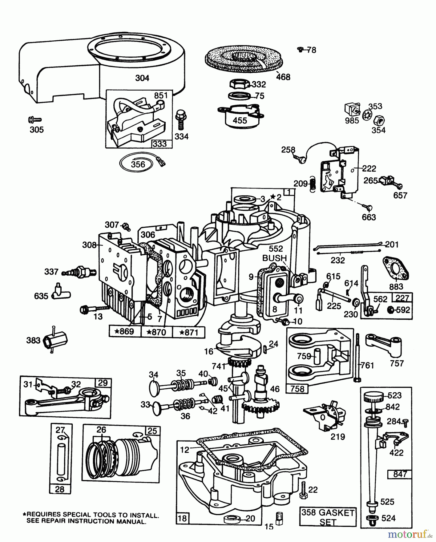 Toro Neu Mowers, Deck Assembly Only 57358 - Toro 44