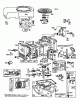 Toro 57358 - 44" Side Discharge Mower, 1986 (6000001-6999999) Ersatzteile ENGINE BRIGGS & STRATTON MODEL 253707-0157-01 #1