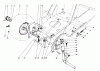 Toro 57358 - 44" Side Discharge Mower, 1986 (6000001-6999999) Ersatzteile FRONT AXLE ASSEMBLY