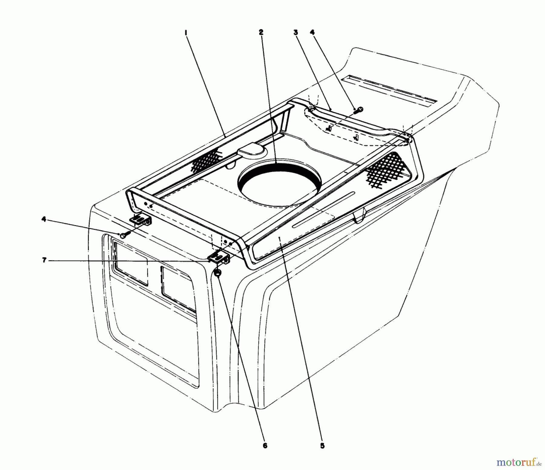 Toro Neu Mowers, Deck Assembly Only 57358 - Toro 44