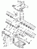 Toro 57358 - 44" Side Discharge Mower, 1986 (6000001-6999999) Ersatzteile PEERLESS TRANSAXLE MODEL 801E