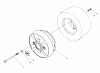 Toro 57358 - 44" Side Discharge Mower, 1986 (6000001-6999999) Ersatzteile WHEEL WEIGHT KIT MODEL NO. 59159 (OPTIONAL)