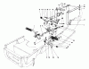 Toro 57358 - 44" Side Discharge Mower, 1987 (7000001-7999999) Ersatzteile BRAKE & CLUTCH PEDAL ASSEMBLY