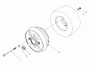 Toro 57358 - 44" Side Discharge Mower, 1987 (7000001-7999999) Ersatzteile WHEEL WEIGHT KIT MODEL NO. 59159 (OPTIONAL)