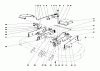 Toro 59004 - 42" Side Discharge Mower, 1969 (9000001-9999999) Ersatzteile 42" MOWER DECK LINKAGE ASSEMBLY