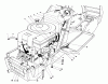 Toro 57365 (11-38) - 11-38 Pro Lawn Tractor, 1986 (6000001-6999999) Ersatzteile ENGINE ASSEMBLY