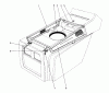 Toro 57365 (11-38) - 11-38 Pro Lawn Tractor, 1986 (6000001-6999999) Ersatzteile HOOD DUCT ASSEMBLY