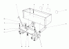 Toro 57365 (11-38) - 11-38 Pro Lawn Tractor, 1986 (6000001-6999999) Ersatzteile WEIGHT BOX ASSEMBLY MODEL NO. 59138 (OPTIONAL)