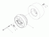 Toro 57365 (11-38) - 11-38 Pro Lawn Tractor, 1986 (6000001-6999999) Ersatzteile WHEEL WEIGHT KIT MODEL NO. 59159 (OPTIONAL)