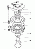 Toro 59147 - 38" Side Discharge Mower, for Model 59365 Tractor, 1987 (7000001-7999999) Ersatzteile CLUTCH ASSEMBLY NO. 46-0770