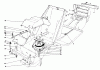 Toro 59147 - 38" Side Discharge Mower, for Model 59365 Tractor, 1987 (7000001-7999999) Ersatzteile CLUTCH & PULLEY ASSEMBLY