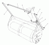 Toro 59147 - 38" Side Discharge Mower, for Model 59365 Tractor, 1987 (7000001-7999999) Ersatzteile DRIFT BREAKER ASSEMBLY NO. 20-0650 (OPTIONAL)