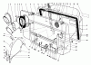 Toro 59147 - 38" Side Discharge Mower, for Model 59365 Tractor, 1987 (7000001-7999999) Ersatzteile EASY-EMPTY GRASS CATCHER MODEL 59111 (OPTIONAL)